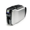 Picture of Zebra ZC300 Plastic Card Printer with USB and ethernet. ZC300SS